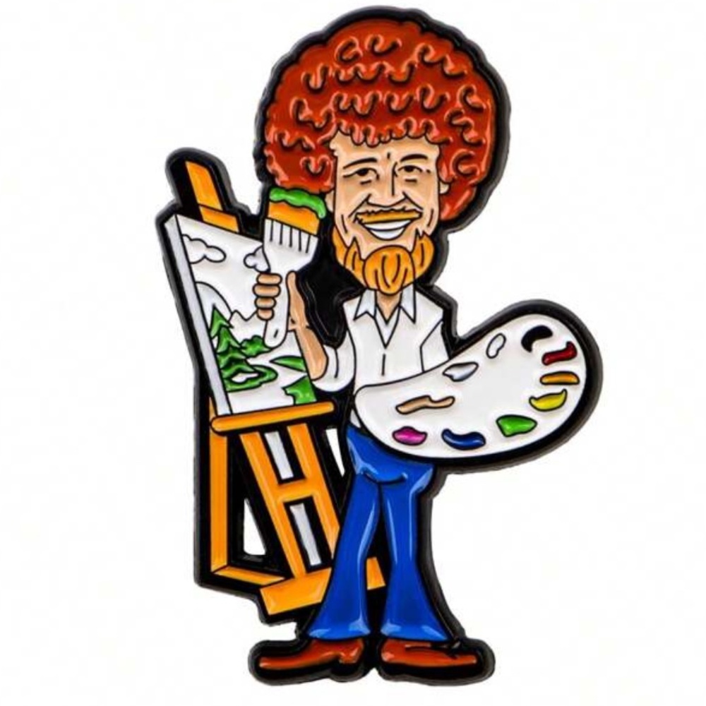Bob Ross Pin